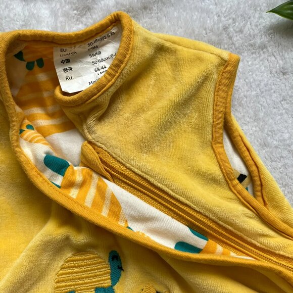 IKEA 0-6M Cotton Sleep Sack 1.0-TOG Neutral GUC Baby Swaddle Sack - Picture 8 of 16